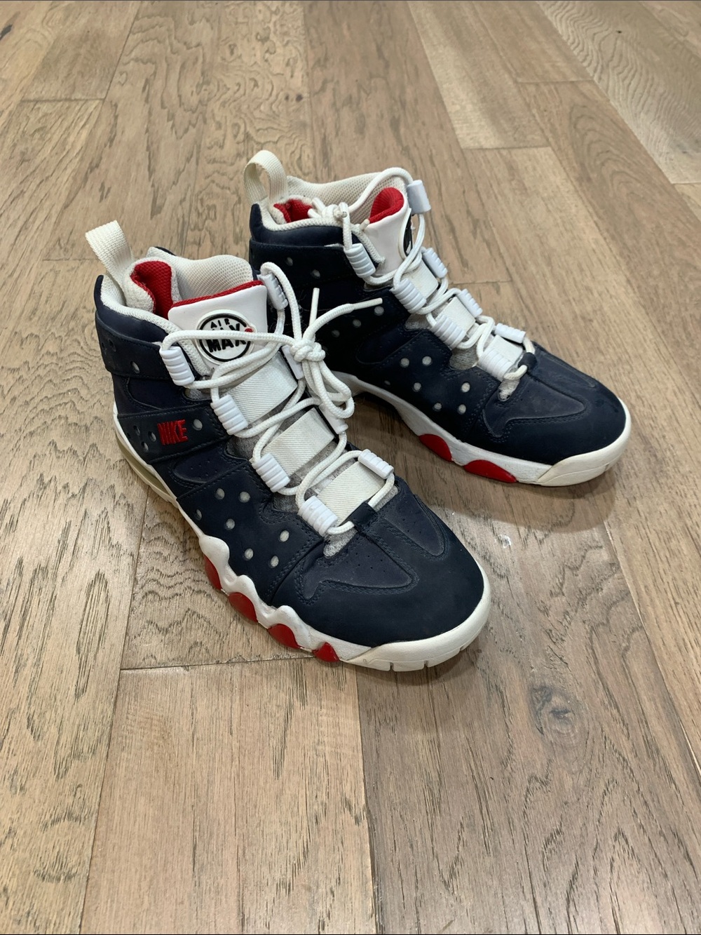 Nike Air Max 2 CB '94 "USA" Obsidian/Gym Red-White Size 8